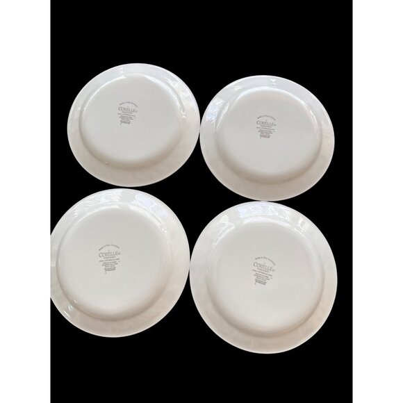Corelle Chutney Garland Swirl Bread Plates Set of 4 Made in USA 7.25 Inches #3 - Picture 2 of 5